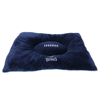 NFL Tennessee Titans Pillow Bed Mattress - Premium Quality Soft & Cozy Plush! 20+ Teams! for PETS