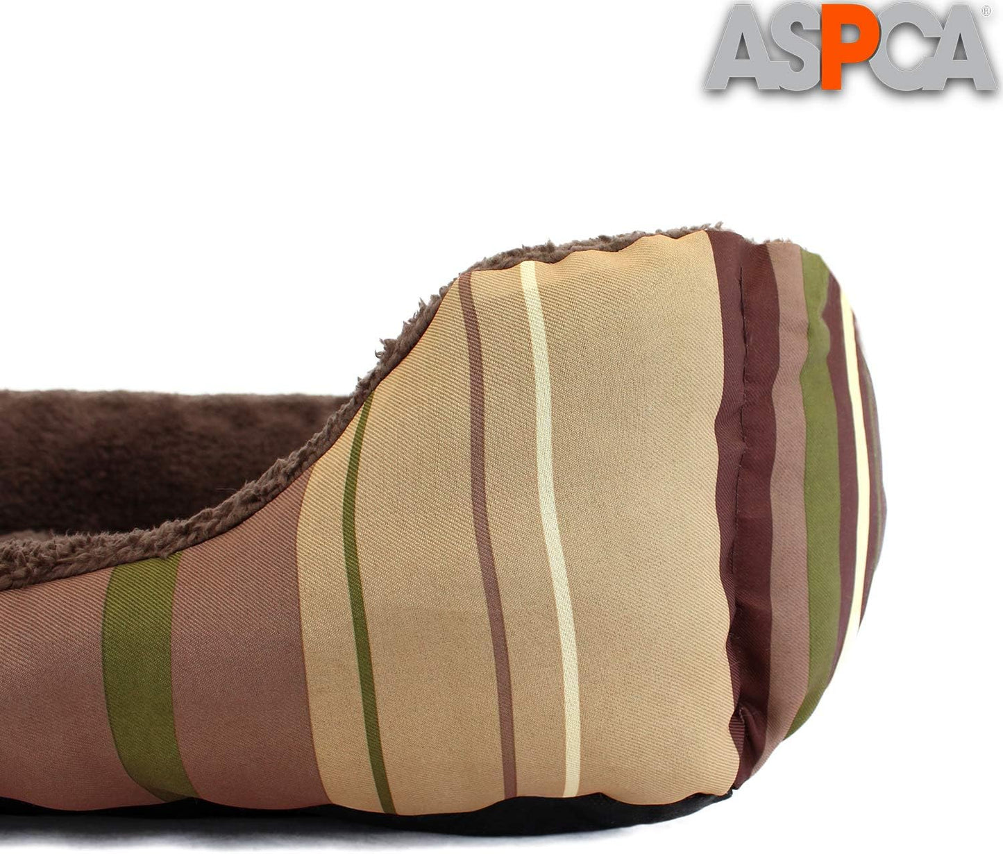 Microtech Dog Bed, for Small to Medium Pets, Brown