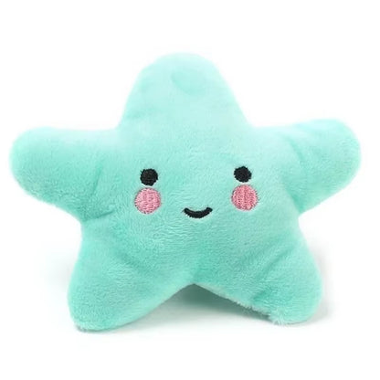 Pets Toys Plush Sounding Pentagram Toys Pets Chew Playing Fun Cute Puppy Dogs Cats Squeaky Toys Pets Supplies Accessories