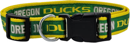 Collegiate Pet Accessories, Dog Collar, Oregon Ducks, Small