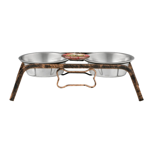 Pint Rustic Bone Diner for Dogs, 1.0 CT