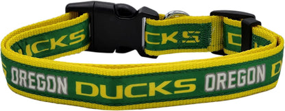 Collegiate Pet Accessories, Dog Collar, Oregon Ducks, Small
