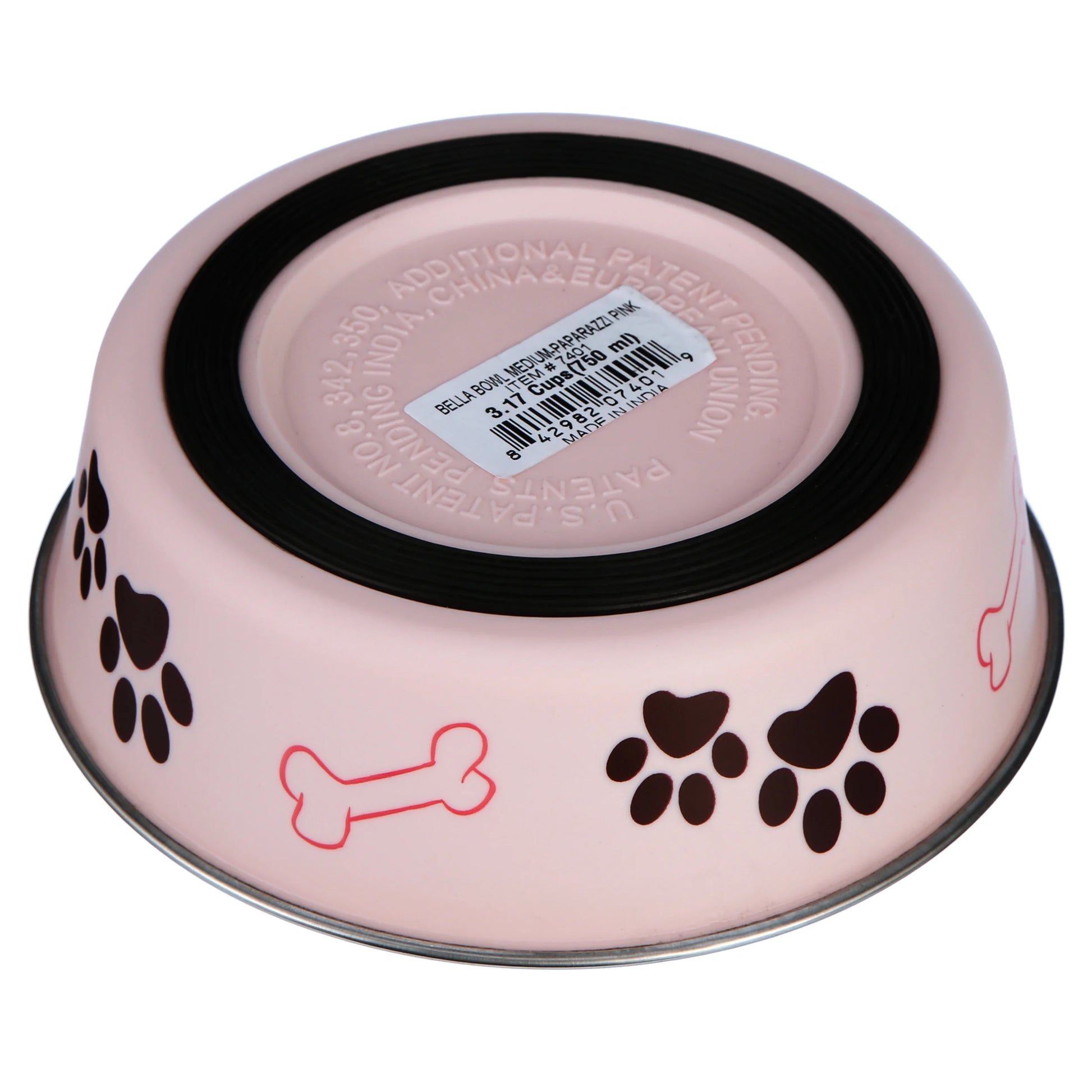 Loving Pets Classic Dog Bowl Paparazzi Pink, MD