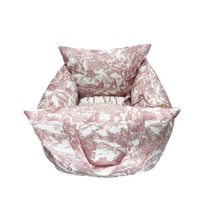 Dog Car Seat Bed for Small Pets Teddy Schnauzer Chihuahua Travel Car Mat Animal Carriers Dogs Cats Sofa Travel Mattress for Pets