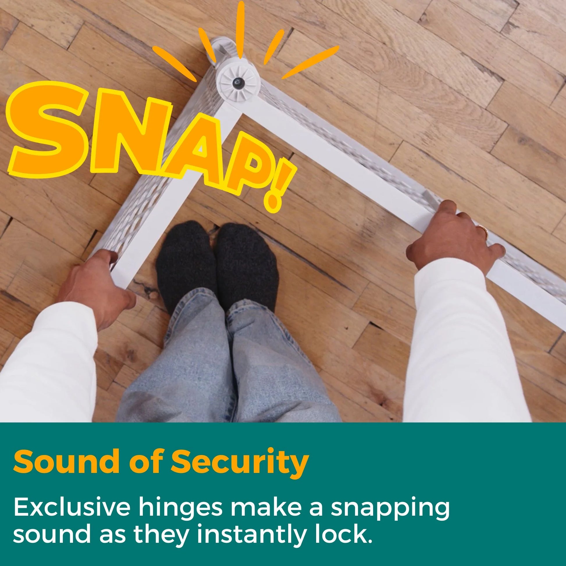 North States  Petyard Passage Yard for Pets, Gray Plastic