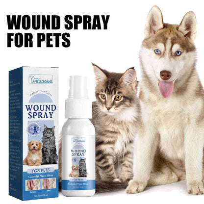 Animal Injury Healing Mist Soothes Pets Skin Issues