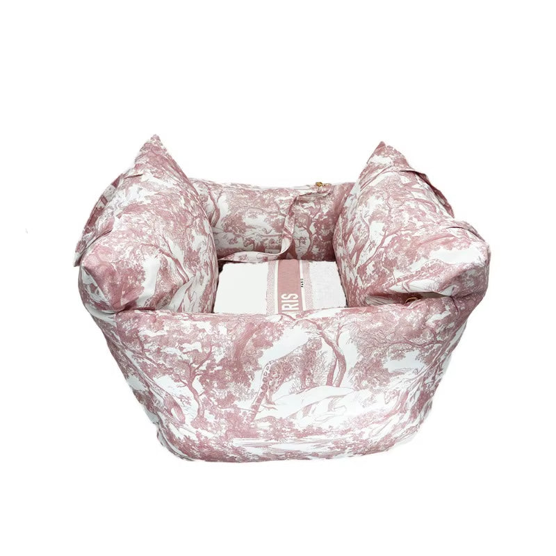 Dog Car Seat Bed for Small Pets Teddy Schnauzer Chihuahua Travel Car Mat Animal Carriers Dogs Cats Sofa Travel Mattress for Pets