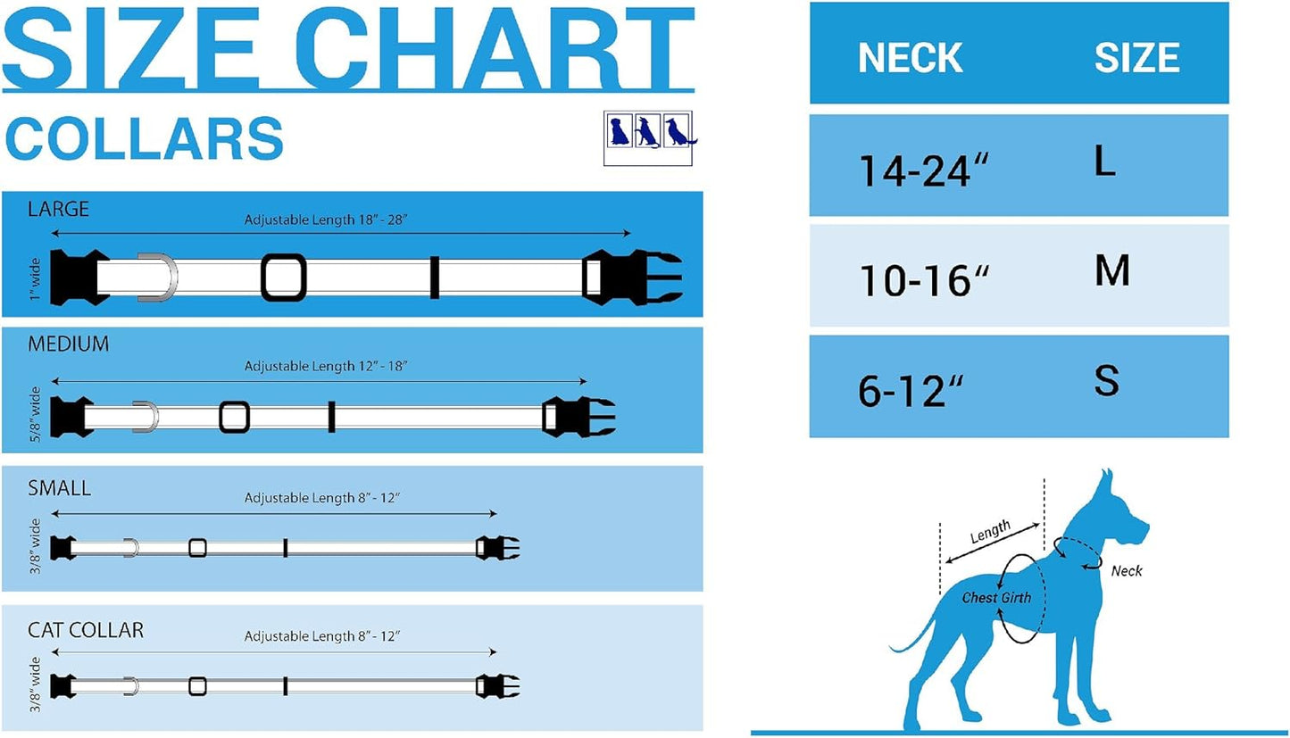Collegiate Pet Accessories, Dog Collar, Oregon Ducks, Small