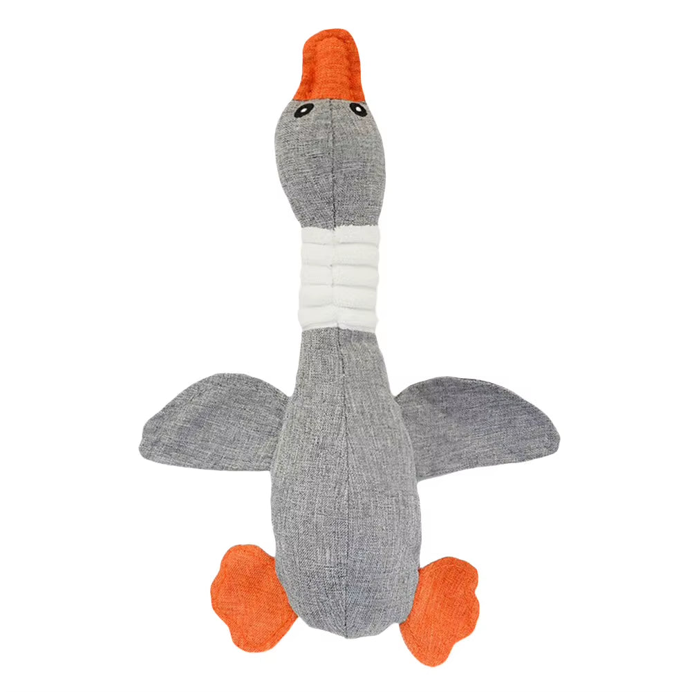 Dogs Bite Geese with Their Mouths, Making Sounds, Playing Fish, Biting Pets, Cleaning Teeth, Interactive Training for Pets Whole