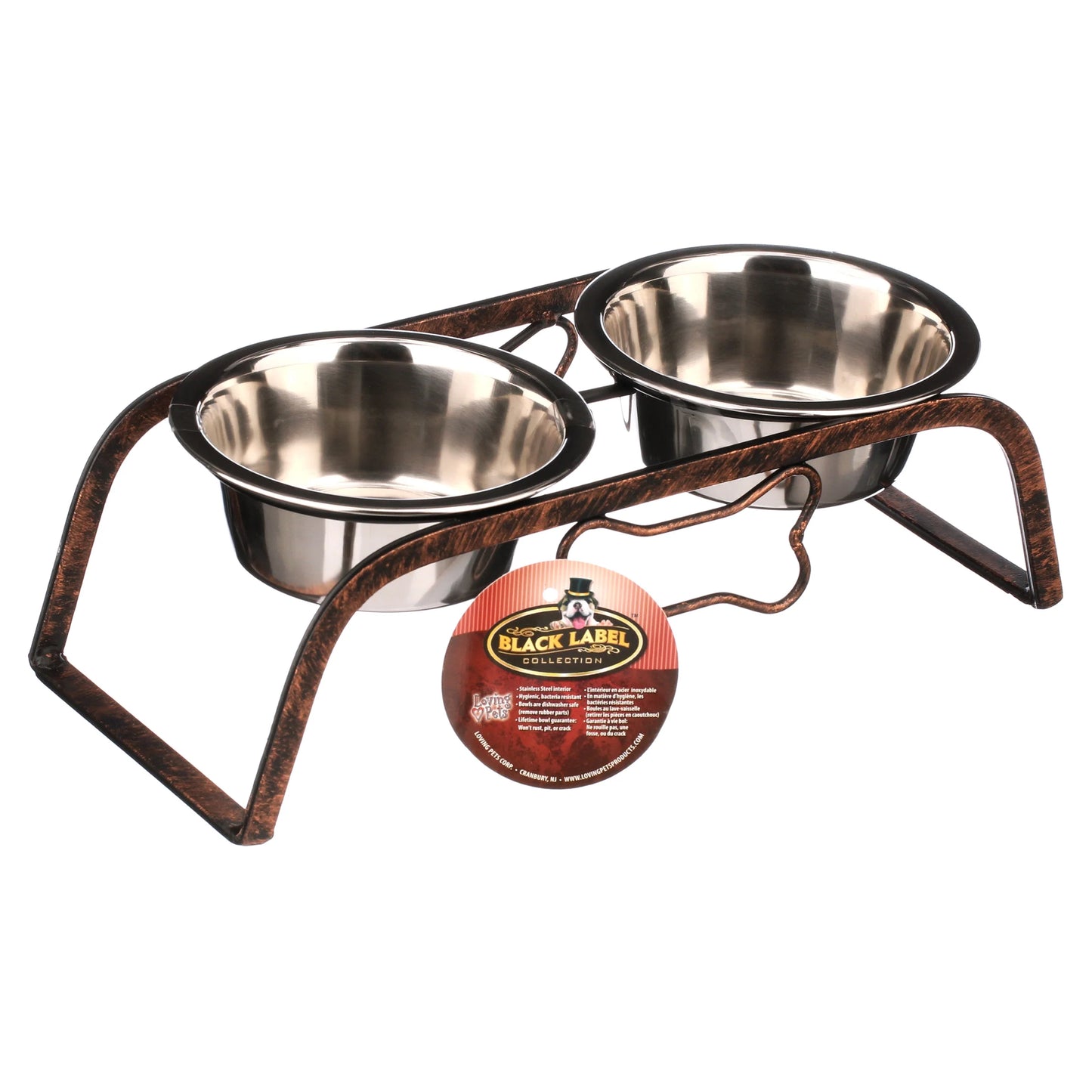 Pint Rustic Bone Diner for Dogs, 1.0 CT